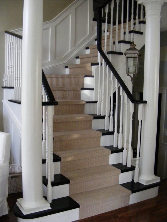 Classic Stairs With Panelling